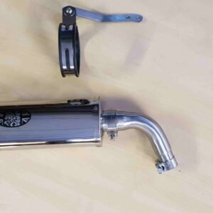Benelli TNT 125 135 Tornado Naked exhaust systems by Carbon Can Co UK 11