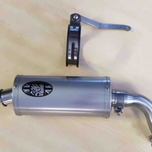 Benelli TNT 125 135 Tornado Naked exhaust systems by Carbon Can Co UK 9