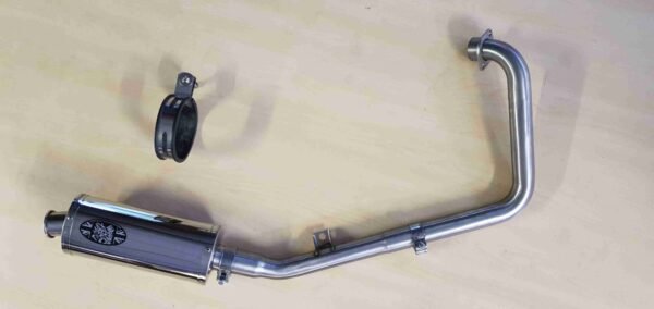 Yamaha YZF R125 Exhaust system and silencer by Carbon Can Co UK 2