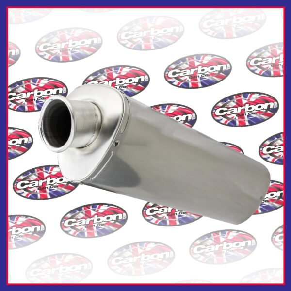 Satin stainless Tri oval single outlet belfast