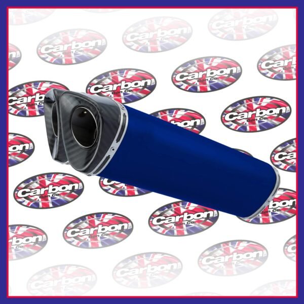 TWIN Blue Tri oval EVO carbon