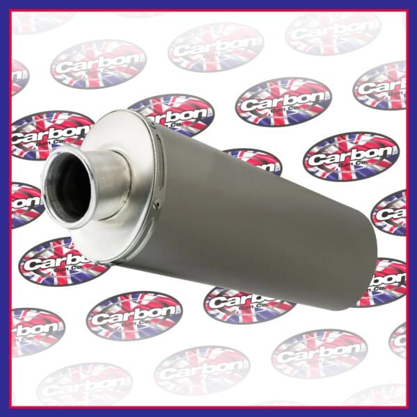Titanium Oval Single Outlet