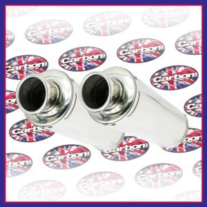 Twin Stainless small round single outlet chester
