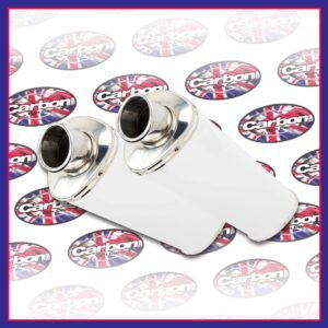 Twin White trioval single outlet EBAY
